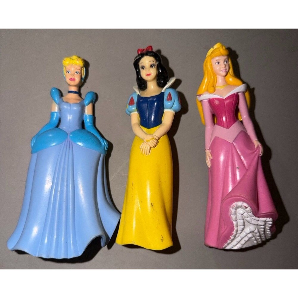 Disney Princess plastic doll figures/cake toppers
